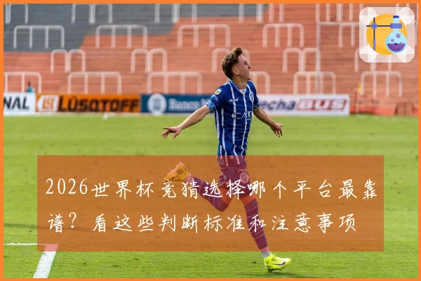 2026世界杯竞猜选择哪个平台最靠谱?看这些判断标准和注意事项